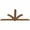Ekena Millwork Redmond Smooth Timber Gable Bracket, Western Red Cedar, 84"W x 42"H x 1 1/2"D x 5 1/2"F, 12/12 Pitch GBW084X42X0206RED00SWR - alternate 4